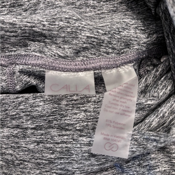 Calia Grey/Black Leggings With Pockets. Super Soft. Size S. - Picture 3 of 5